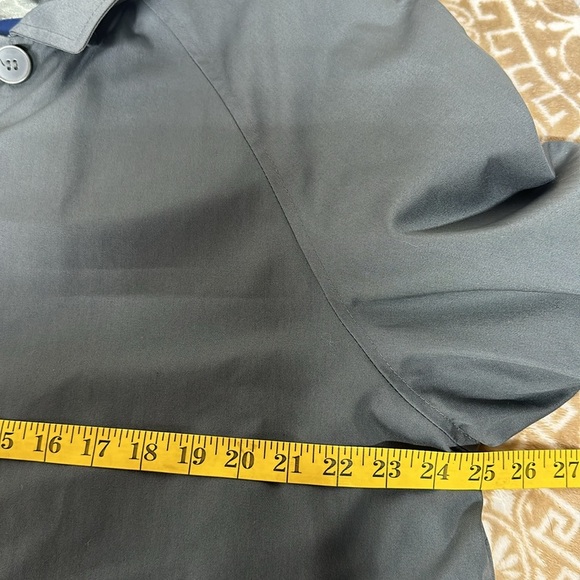 London Fog Limited Edition Trench Coat with removable lining -Blue - Picture 9 of 12